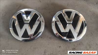 Volkswagen T-Cross Passat B8 Polo VI T-Roc, Arteon Golf VII VW embléma jel logo 2ga853601 3G0853601A