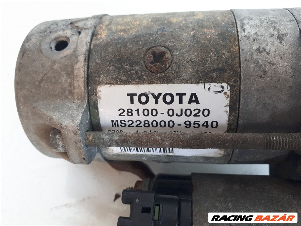 Toyota Yaris (XP10) önindító  28100-0j020 4. kép