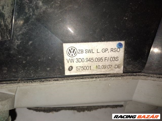 Volkswagen Phaeton Bal Hátsó lámpa  3d0945095f 3. kép