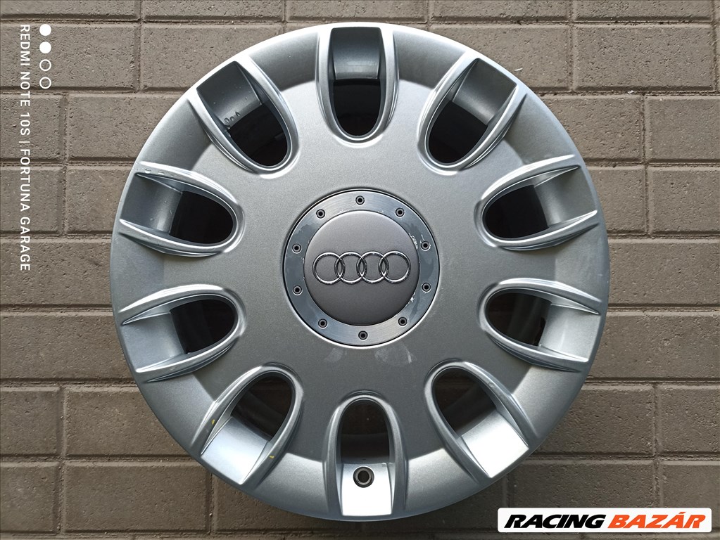  5x112 17" Audi A8 (4E0) használt gyári alufelni garnitúra 3. kép