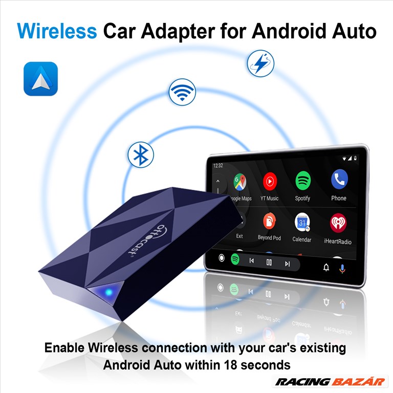 A2Air Android Autó vezeték nélküli adapter 7. kép