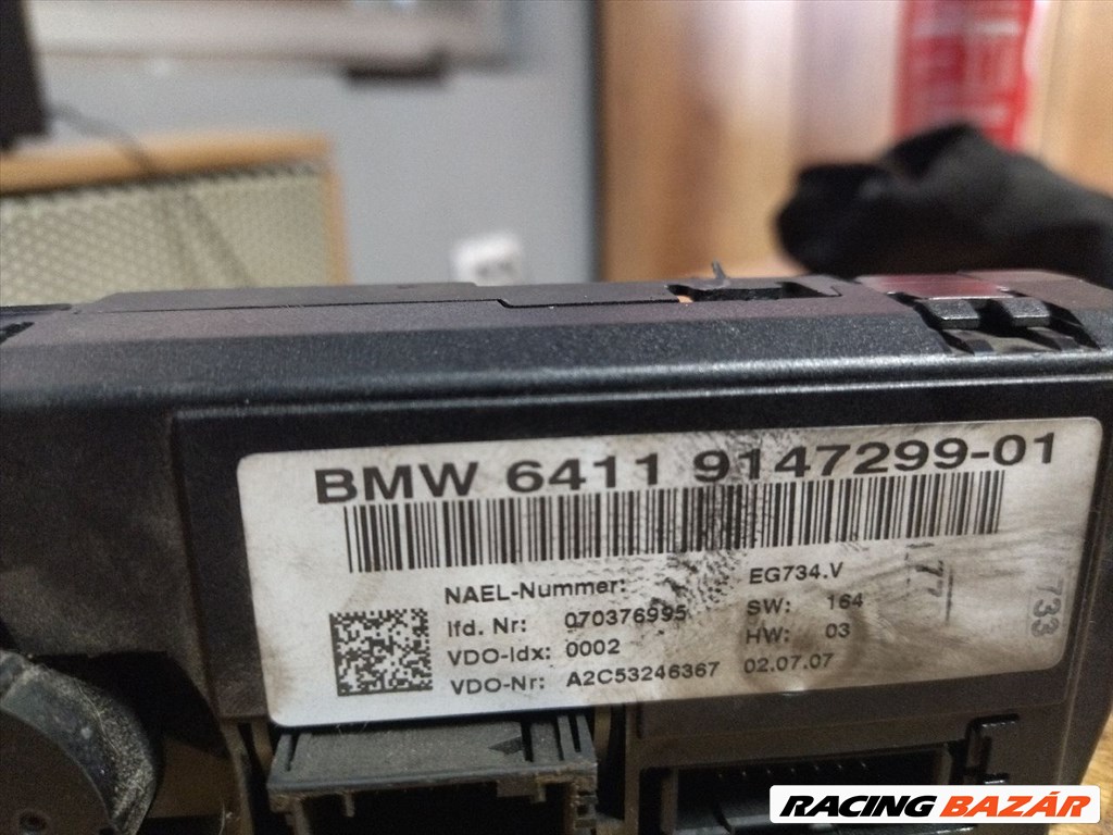 BMW E87 digit klímás fűtéskapcsoló 4. kép