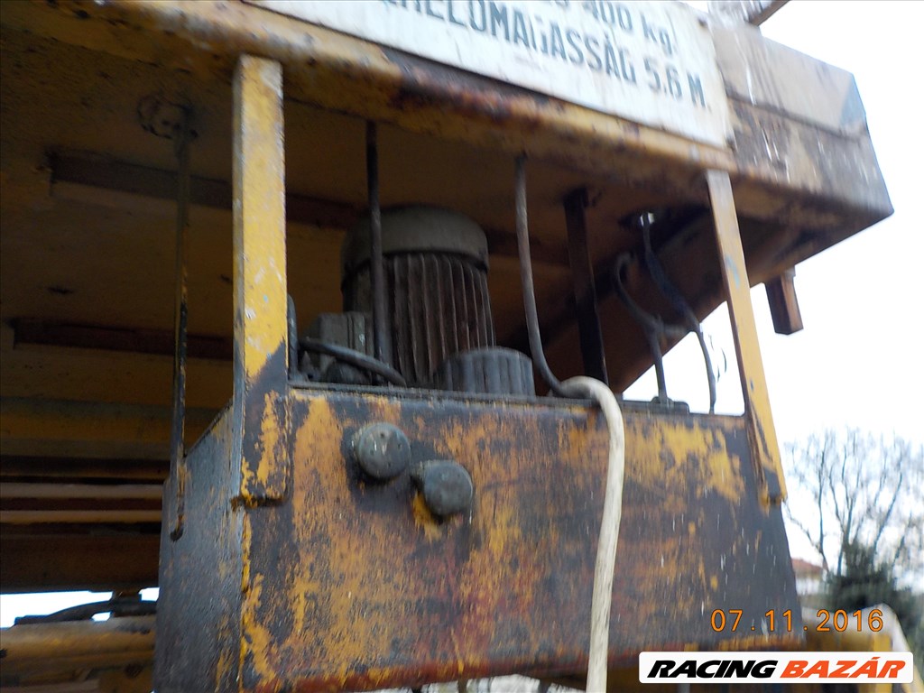 OLLÓS EMELŐ,RÉGI MAGYAR GYÁRTMÁNY,380V-RÓL ÜZEMELŐ,TAPOLCÁN ELADÓ 10. kép