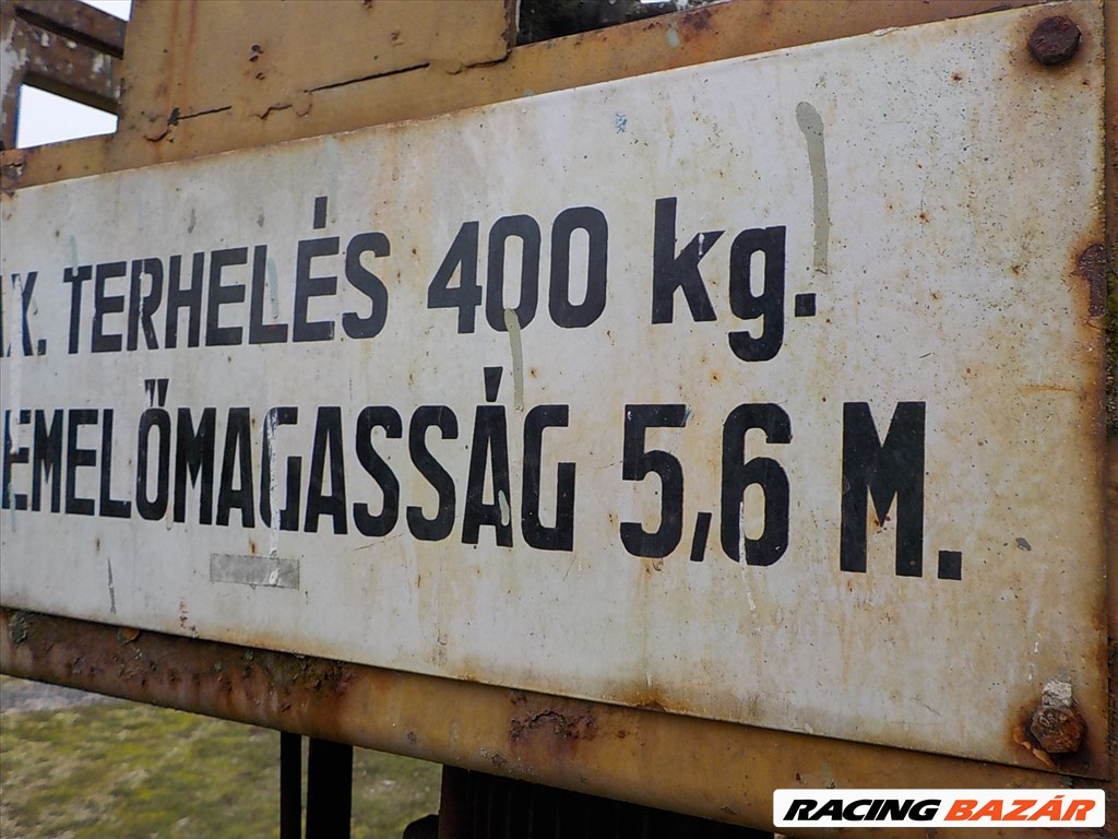 OLLÓS EMELŐ,RÉGI MAGYAR GYÁRTMÁNY,380V-RÓL ÜZEMELŐ,TAPOLCÁN ELADÓ 16. kép