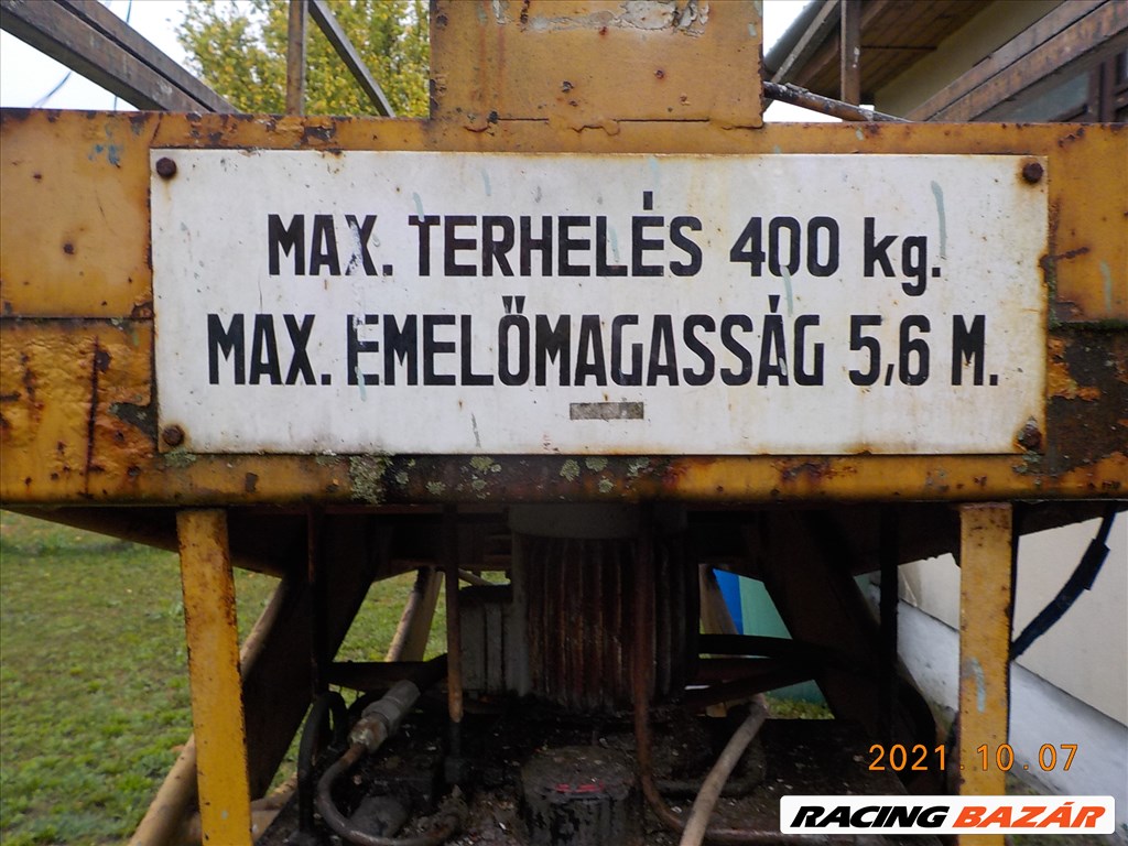 OLLÓS EMELŐ,RÉGI MAGYAR GYÁRTMÁNY,380V-RÓL ÜZEMELŐ,TAPOLCÁN ELADÓ 22. kép