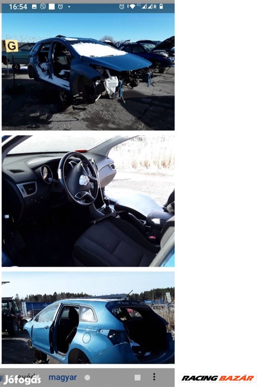 Hyundai i30(12-töl)műszerfal műszerfal párna  1. kép