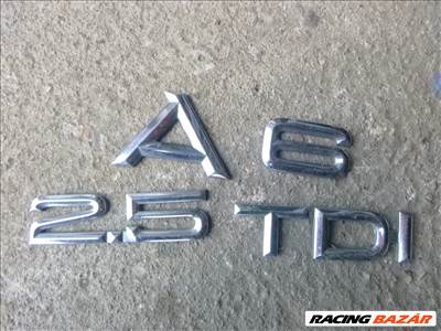 Audi A6 (C5 - 4B) csomagtérajtó embléma 
