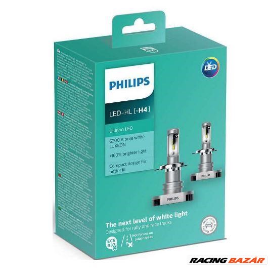Philips H4 ULTINON LED izzó pár 1. kép