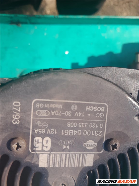 Nissan micra k11 1.3 16v generátor  2310054b61 0120335008 3. kép
