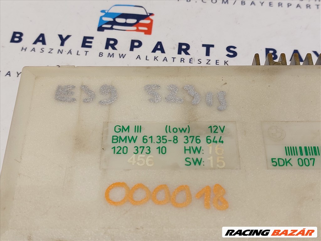 BMW E39 komfort modul GM ground modul elektronika eladó (000018)   61358376644 3. kép
