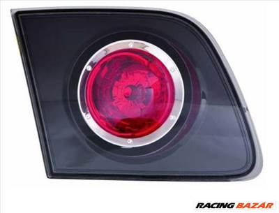 Mazda 3 2003-2009-ig bal hátsó belső fekete lámpa