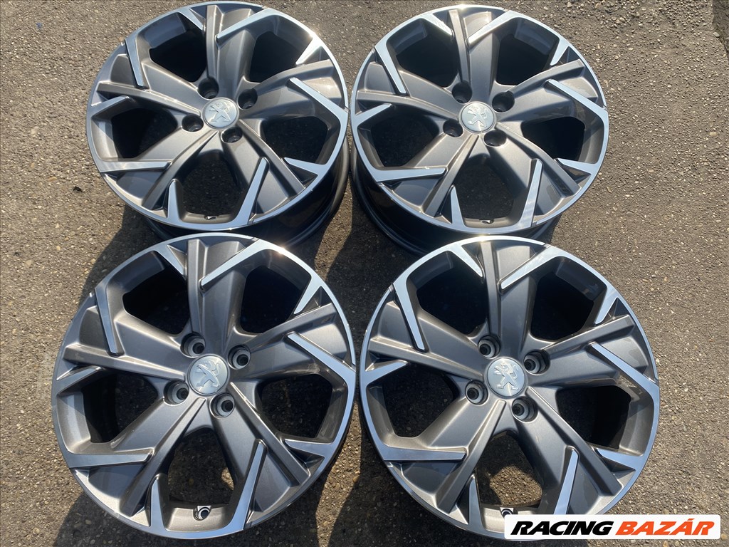 4db gyári 17" Peugeot e-2008 - e-208 új alufelni. (2833) 1. kép