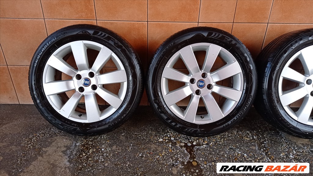 FIAT GRNDE PUNTO 16" ALUFELNI 4X100 NYÀRI 205/55R16 GUMIVAL OLCSÒN!!! 2. kép