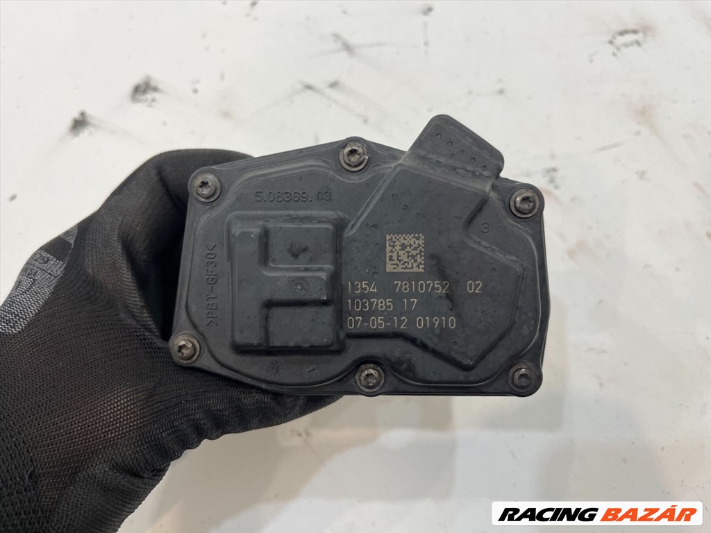 BMW F10/F11 520d 184le N47D20C fojtószelep  3. kép