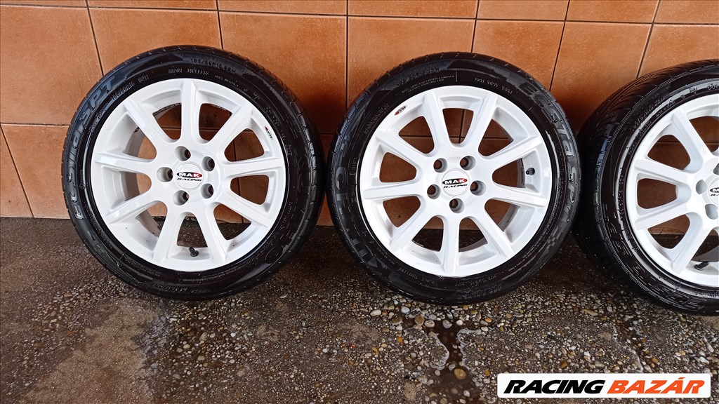 MAK RACING 15" ALUFELNI 5X100 NYÀRI 195/50R15 GUMIVAL OLCSÒN!!! 3. kép