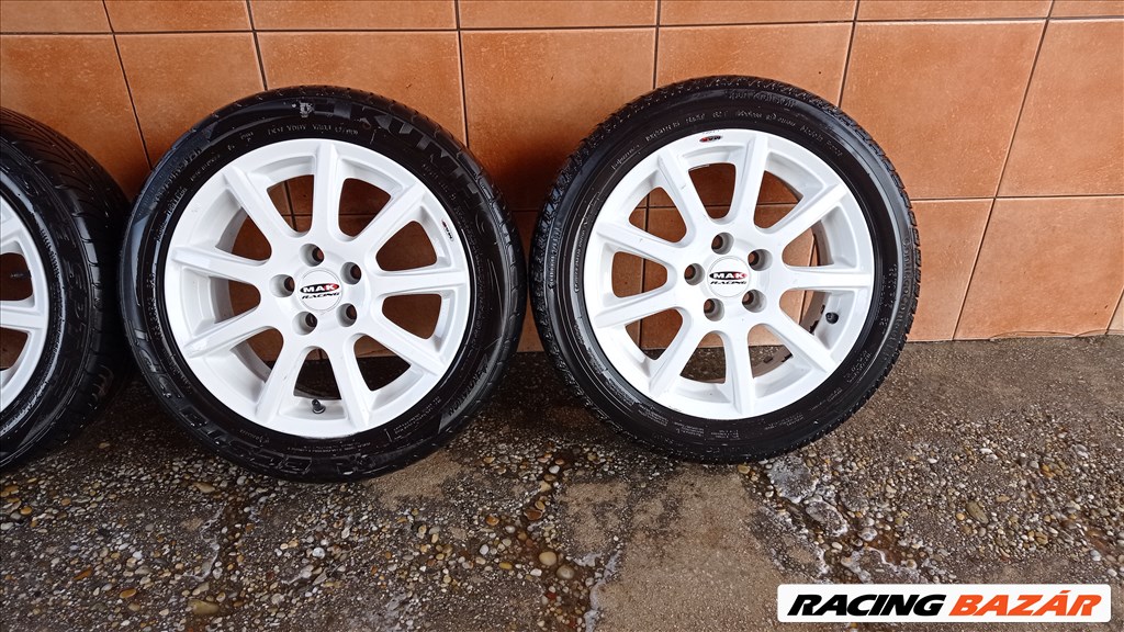 MAK RACING 15" ALUFELNI 5X100 NYÀRI 195/50R15 GUMIVAL OLCSÒN!!! 4. kép