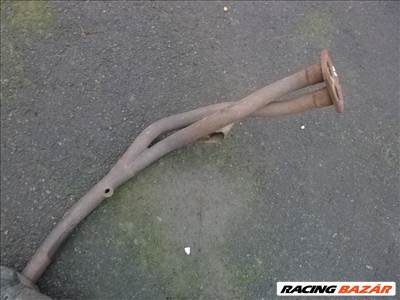 VW, AUDI kipufogó leömlő dupla csöves, hajlított, 4 CSAVAROS 