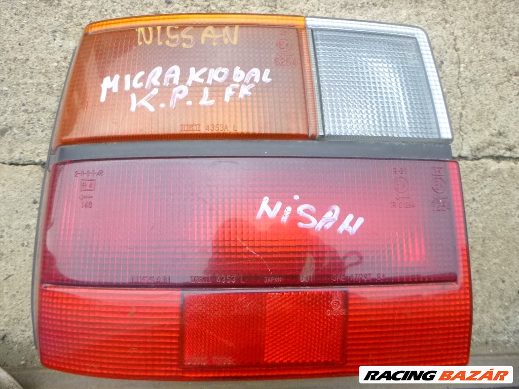 Nissan Micra  K10 BAL HÁTSÓ LÁMPA FOGLALATTAL 3. kép