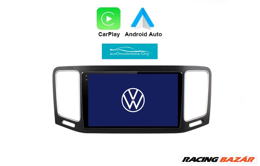 Volkswagen Sharan Multimédia GPS Rádió Fejegység Tolatókamerával! 1. kép