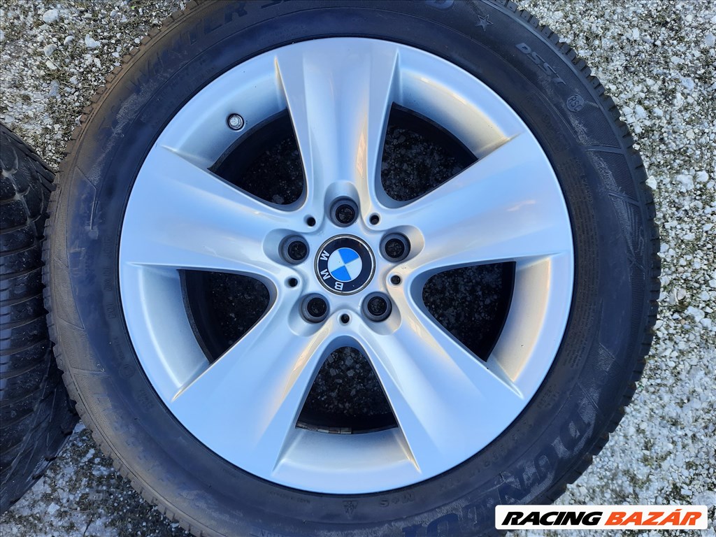 BMW 5 (2010-2017) 5x120  8Jx17 Et30 újszerű gyári alufelni+TPMS szenzor 3. kép