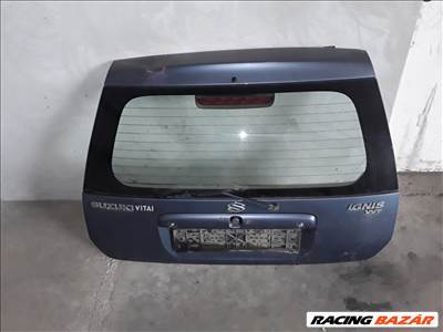 Suzuki Ignis 2003- csomagtérajtó, üresen. Tetején sérült