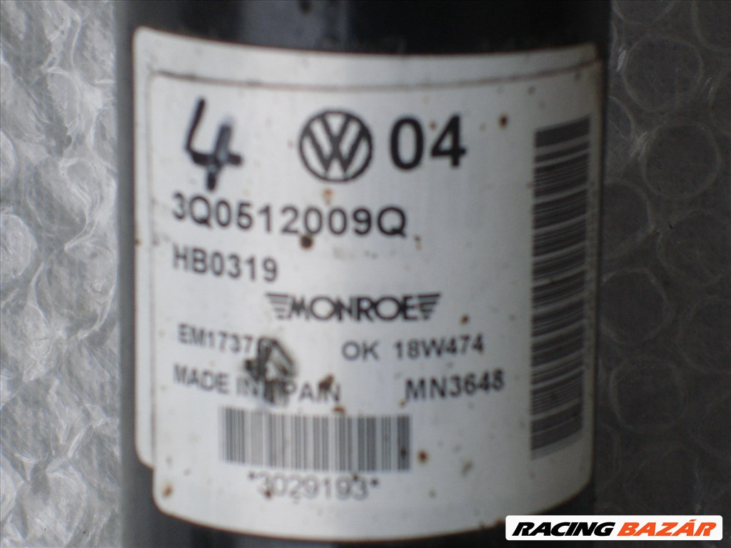 VW Passat B8 Skoda Superb Lengéscsillapitó hátsó DCC Fűtóműhöz 3Q0512009Q 2015-től 5. kép