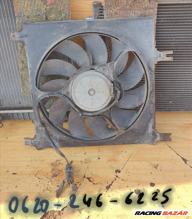 Vizhütő ventilátor és motor  1. kép