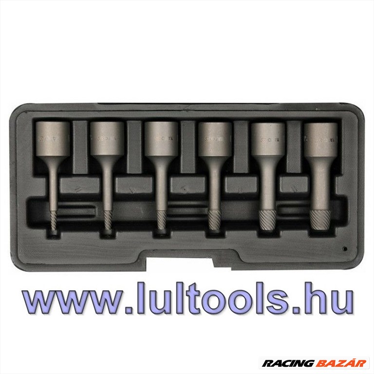 Törtcsavar kiszedő készlet 6 részes 3/8" M2-M10 Yato 1. kép