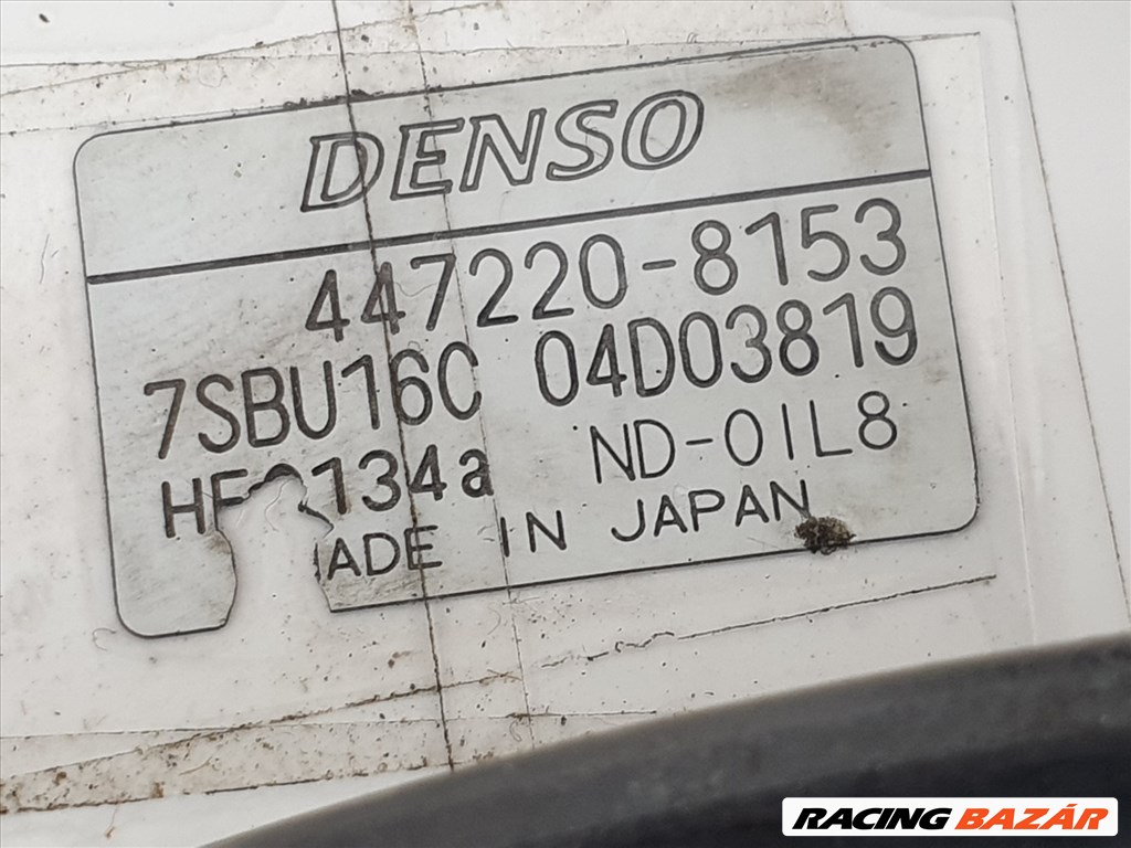 502780 Alfa Romeo 166, 2.4  JTD, Klímakompresszor, 447220 8153, Denso 447220-8153 8. kép