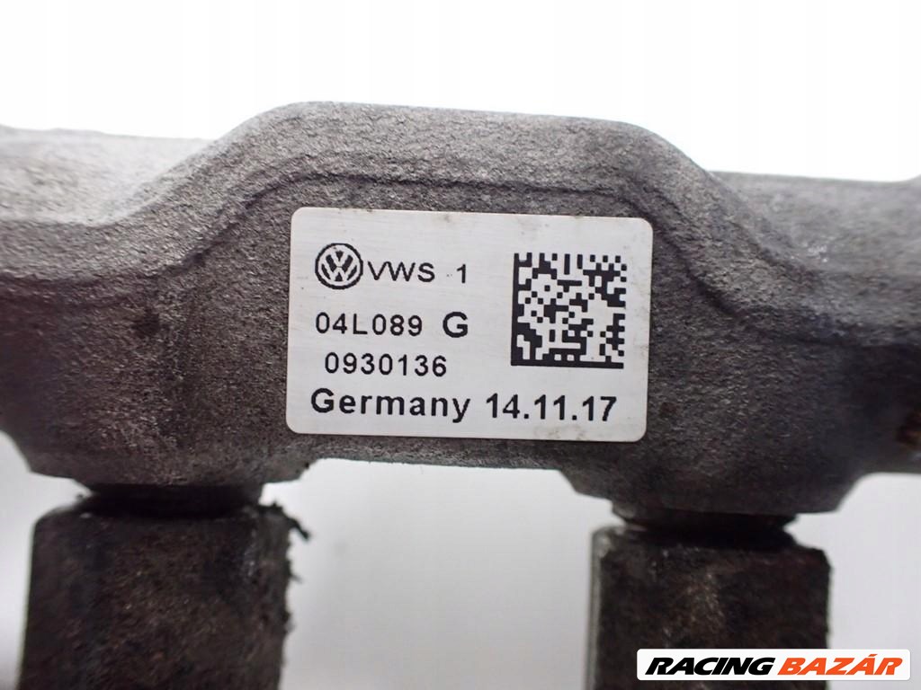 Volkswagen Passat B8 2.0 TDI SCR  DFGA DFG DFGB railcső, üzemanyag nyomásszabályzó szelep 04l130764c 4. kép