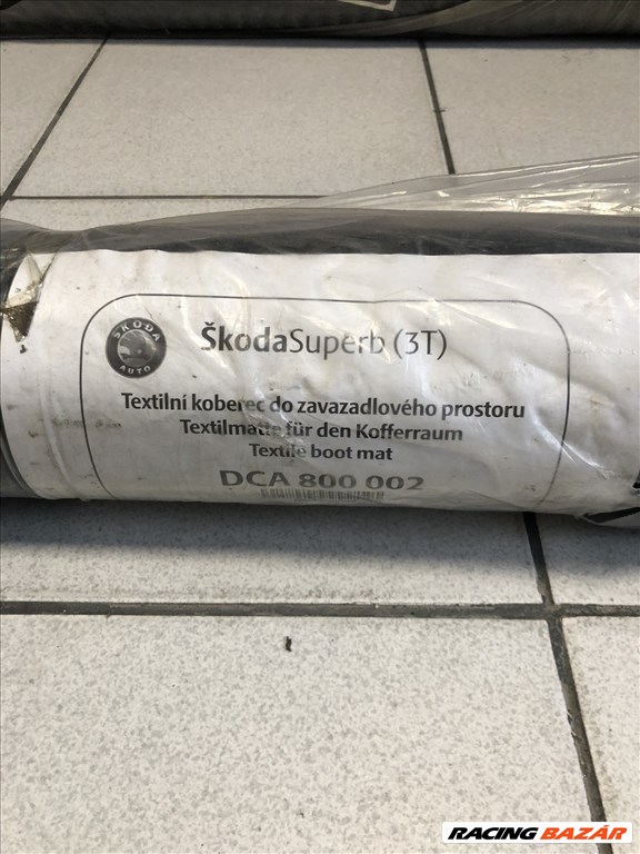Skoda Superb II (3T) csomagtér szőnyeg  dca800002 2. kép