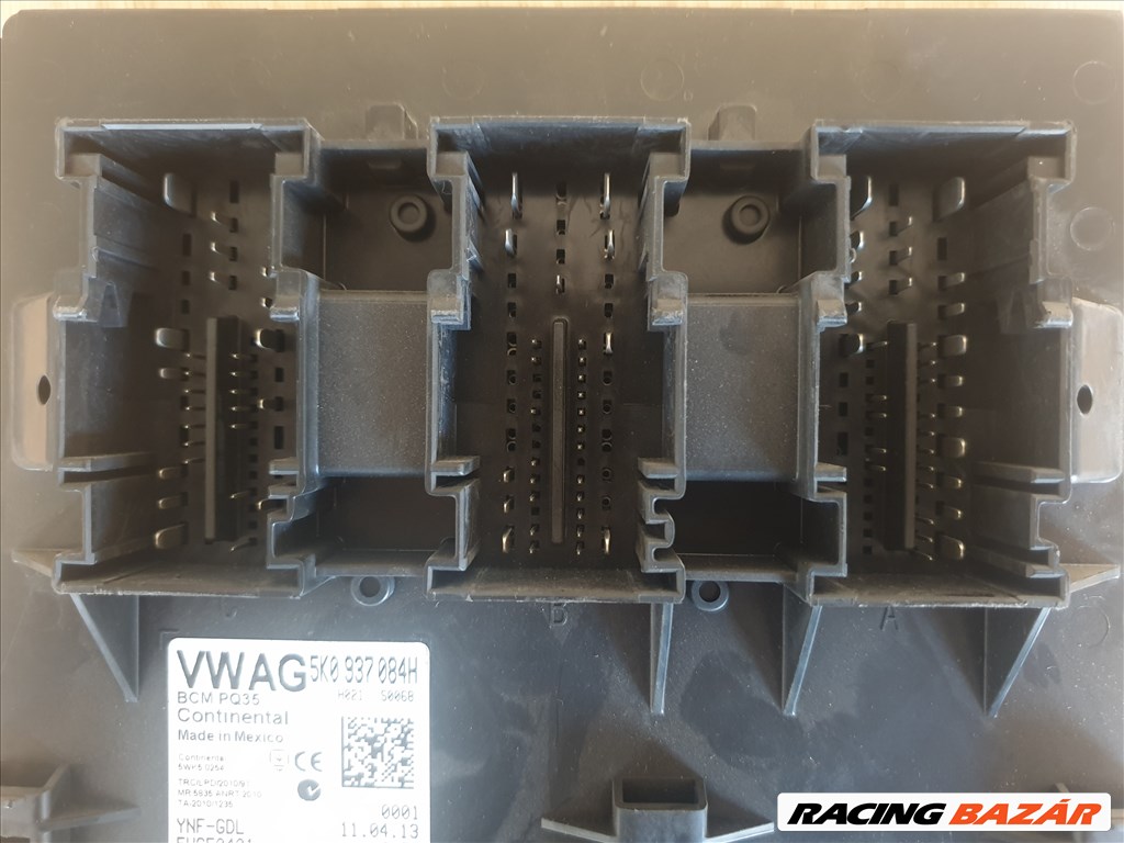 Volkswagen Golf VI BCM komfort elektronika 5k0937084h 3. kép