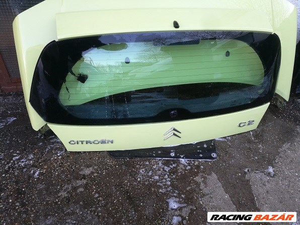 Citroën C2 ajtó lökhárító sárvédő lámpa motorháztető spoiler 8. kép