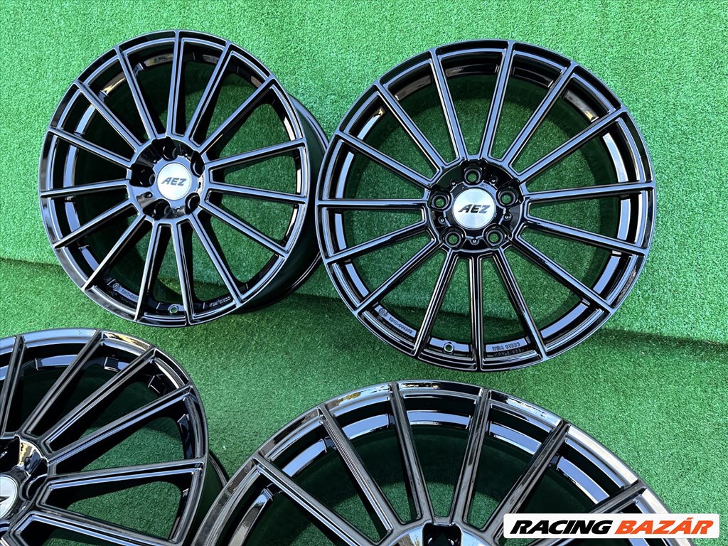 R20 5x120 Original AEZ Multispoke Black Mirror  8.5 ET47  2. kép