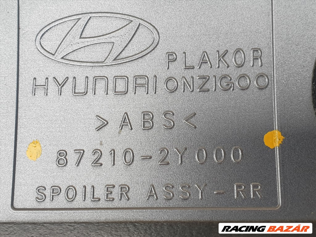 502787 Hyundai iX35, 2014, Csomagtérajtó Szárny, Spoiler, 87210 2Y000 87210-2Y000 8. kép