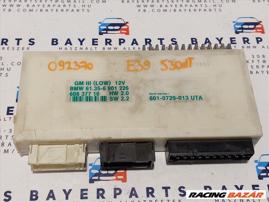 BMW E39 komfort modul GM ground modul elektronika eladó (092370)  61356901226 1. kép