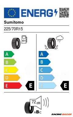 Sumitomo SL 727 225/70 R15C 112R kisteher nyári gumi C 2. kép