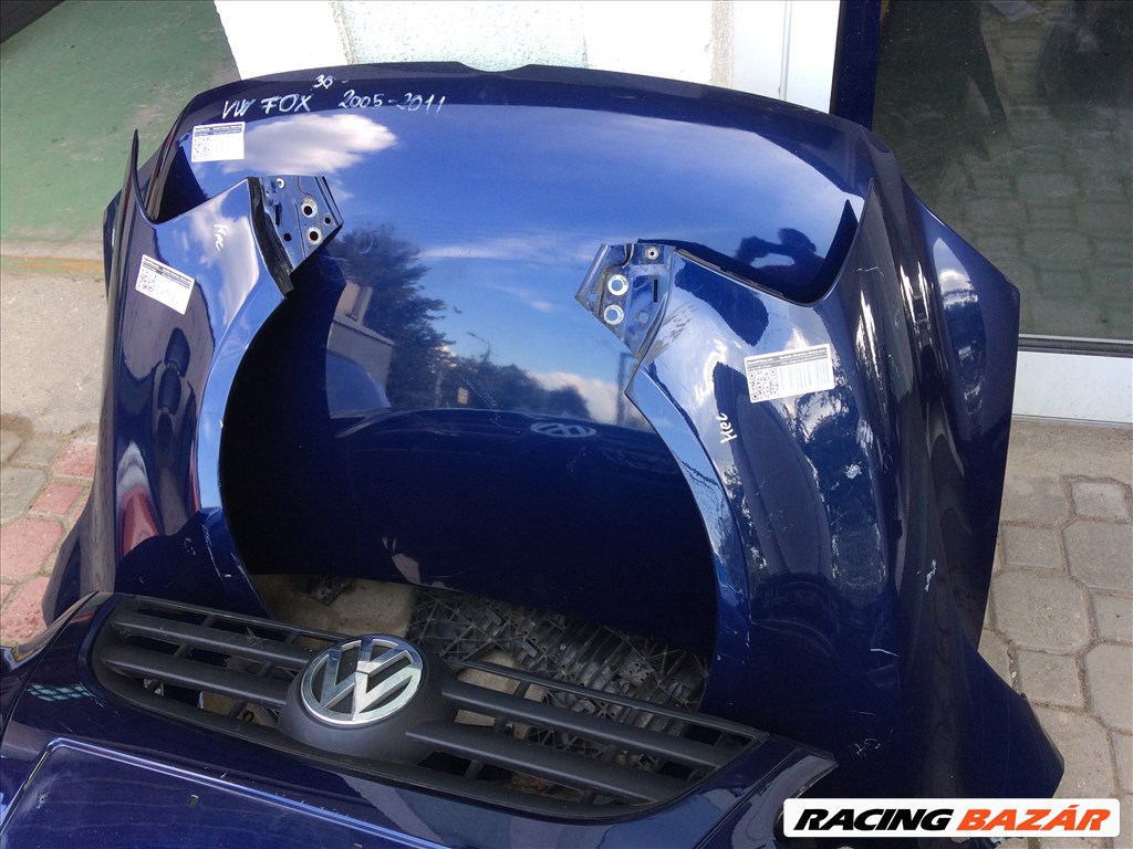 Volkswagen Fox 2004-2012 bontott motorháztető, lökhárító, sárvédő, homlokfal, csomagtér ajtó 9. kép