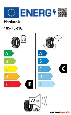 Hankook RA18 Vantra LT 185/75 R16C 104/102R kisteher nyári gumi 2. kép