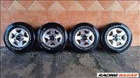 ISUZU TEREPJÁRÓ 15" ALUFELNI 6X139,7 NÈGYÈVSZAKOS 235/75R15 GUMIVAL OLCSÒN!!!!