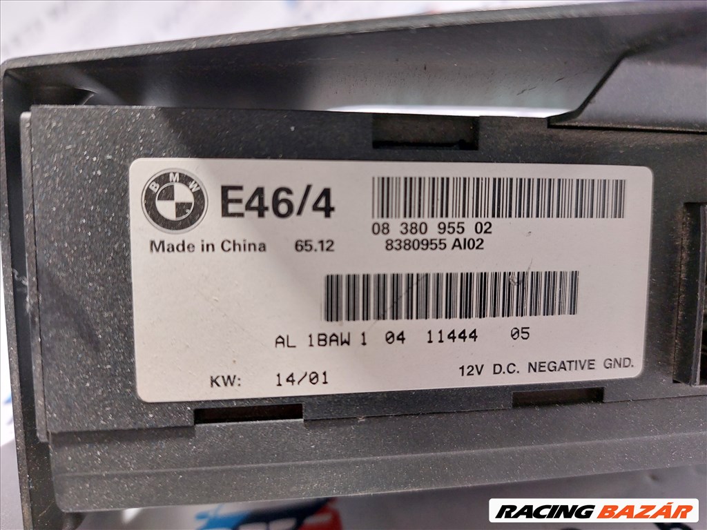 BMW E46 sedan gyári LEAR erősítő eladó (118152) 65128380955 3. kép