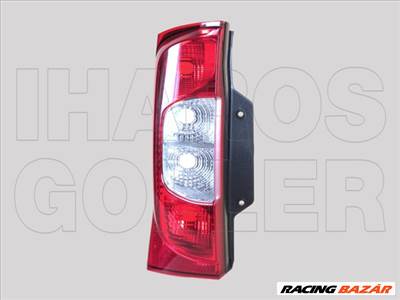Fiat Fiorino 2008-2016 - Hátsó lámpa üres bal (1 hátsó ajtós)