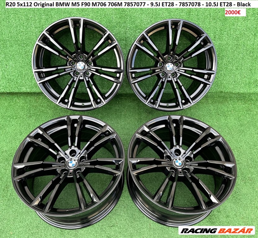 R20 5x112 Original BMW M5 F90 M706 706M /  BMW M8 F91 F92 F93  1. kép