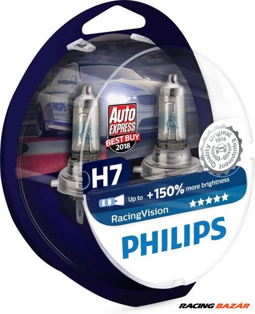 Philips RacingVision +150% H7 izzó pár 1. kép