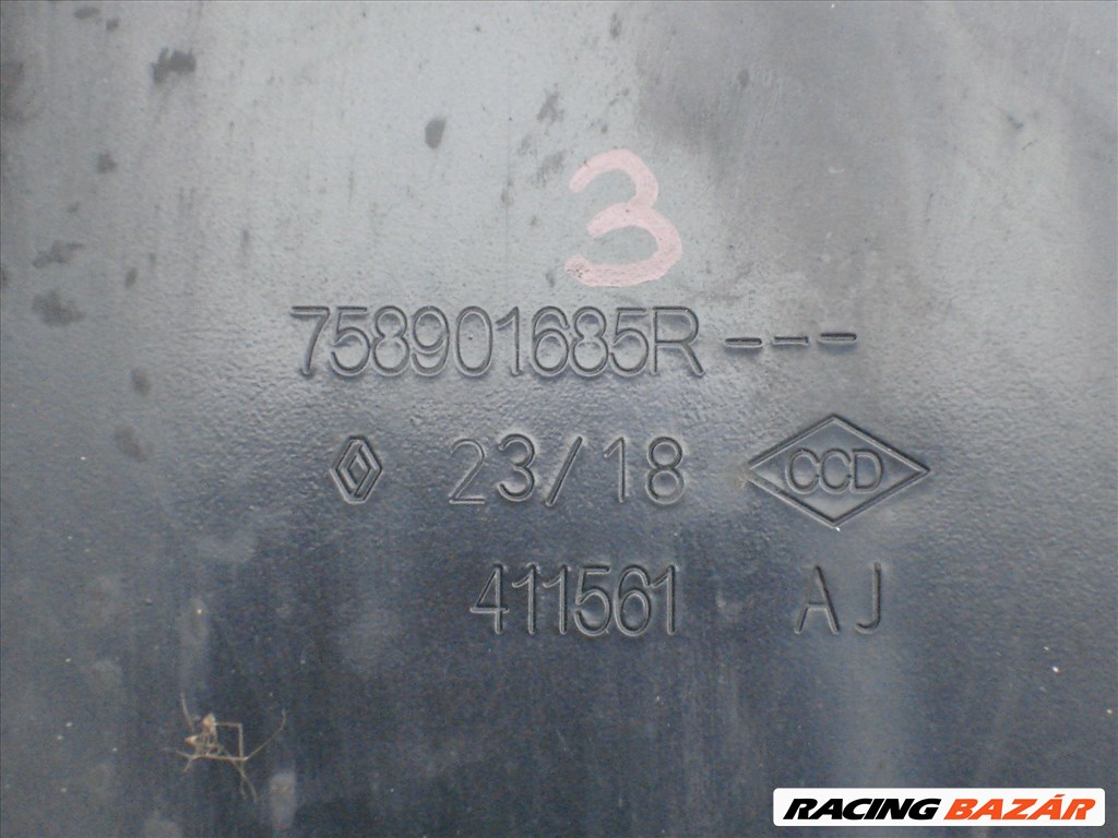 Dacia Duster alsó motorvédő burkolat 758901685R 2010-től 5. kép