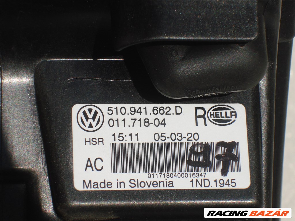 VW Golf Sportswan Jobb Ködlámpa Új 510941622D 2014-től 5. kép