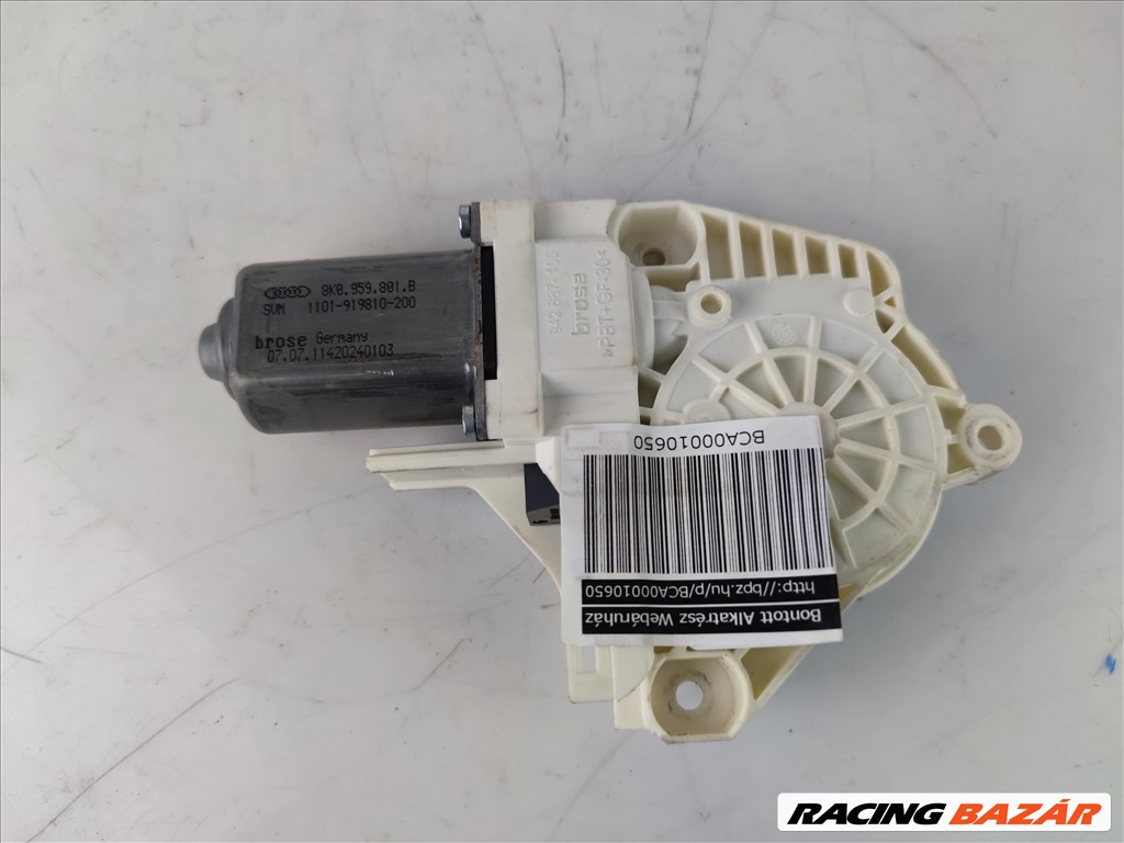 Audi A6 4G Ablakemelő motor bal első  8k0959801b 1. kép