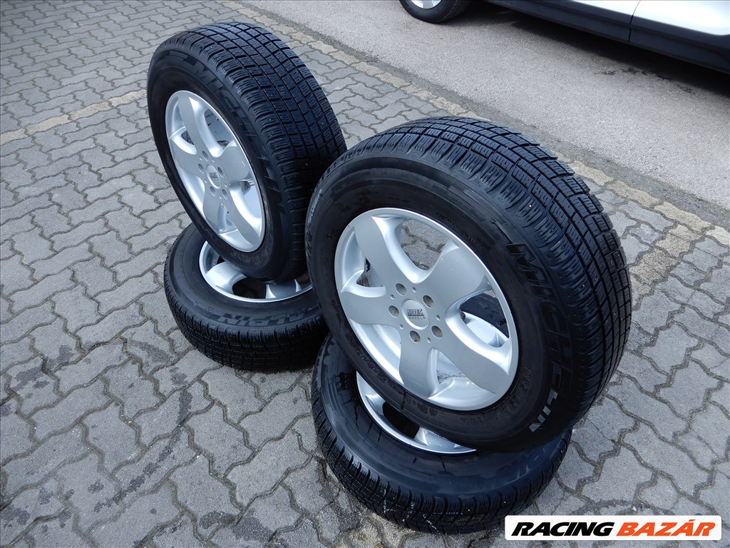  5x112 lyukosztású 17" Artec alufelni, rajta 235/65 használt Michelin  gumi   5. kép