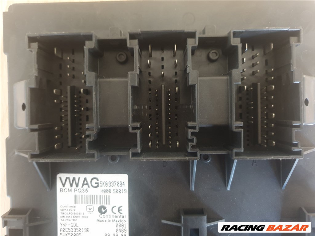 Volkswagen Golf VI BCM komfort elektronika 5k0937084 3. kép