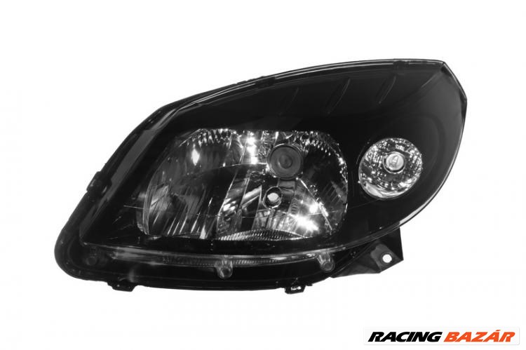 Dacia Sandero jobb fekete fényszóró 1. kép